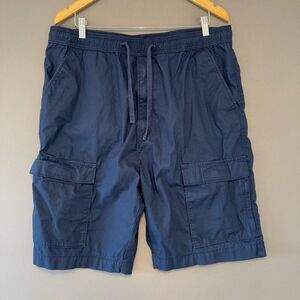Levi’s Men’s Blue Elastic Waist Cargo Shirts Size XL Drawstring Waist